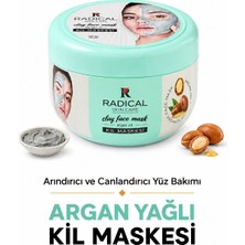 Argan Oıl Skin Care Clay Face Mask Kil Maskesi 400 gr