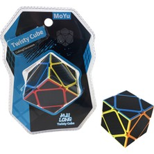 İK-AL MF8960 Moyu Skewb Fi̇ber Karbon Küp