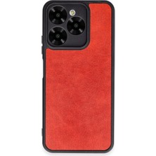 Royaleks General Mobile Era 30 Kılıf Aras Deri Kapak - Kırmızı