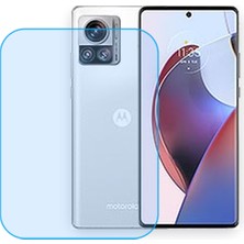 Schitec Motorola Edge 30 Ultra Uyumlu Ön Yüzey Nano Şeffaf Hidrojel Ekran Koruyucu