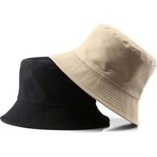 Gyes Unisex Bucket Balıkçı Şapka 2'li Set