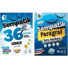 Ünlüler Karması 6.sınıf Türkçe 36 Haftalık Kazanım Denemeleri ve Sempatik Paragraf Soru Bankası