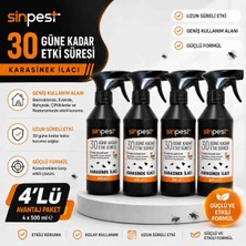 Sinpest 500 ml Karasinek Ilacı 4 Adet