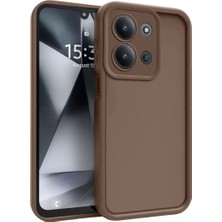 TeknoKapsül Newface Xiaomi Redmi 15C 4g Viera Silikon - Kahverengi