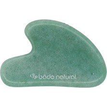 Bade Natural Yeşim Gua Sha Yüz Masaj Taşı