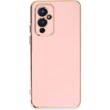 TeknoKapsül Newface One Plus 9 Kılıf Volet Silikon - Pembe