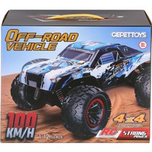 Elektronikçim AJ22-19 Kumandalı 1:12 100KM/H Off Road Araba 4x4