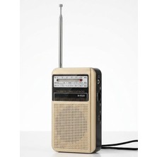 Dexxony Şarjlı Cep Radyosu 3 Bant Fm Am Sw Dsp Çipli Pilsiz Şarj Edilebilir El Radyosu