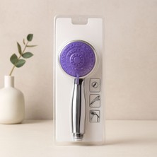 Royaleks Küçük 8 cm Kademeli Krom Duş Başlığı