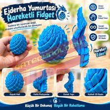 SATECHNOLOGY Ejderha Yumurtası Hareketli Dragon Egg Fidget Stres Yumurtası