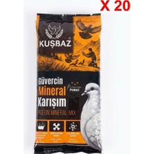 Kuşbaz Güvercin Mineral Karışım - 20 Adet Ürün Paketi