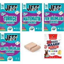 Ünlüler Karması 5.sınıf Jettt Türkçe Fen Sosyal Matematik 16LI Branş Denemesi Maarif 2027+MAARIF Defter+Telefon Tutucu
