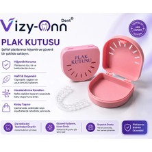 Vizy - Onn Ortodontik Diş Plak Kutusu Pembe Renk