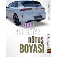 Flea Market Opel Astra 40R Beyaz Rötüş Boyası Otomobil Taş Izi ve Çizik Giderici, 40RASTRAFF