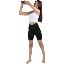 Brf Store Acanticaret Kız Çocuk Kruvaze Yüksek Bel Okul Koşu Yürüyüş Günlük Casual Yoga Spor Atletik Egzersiz
