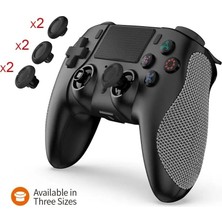 Brf Store Acanticaret Ps4 Kablosuz Oyun Kolu Bluetooth Joystick Ps4 Pc Uyumlu Çift Titreşimli Ergonomik Tasarı