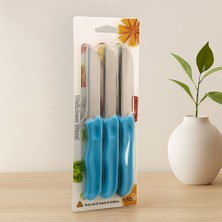 Royaleks Meyve Bıçağı 6'lı Set - Renkli Plastik Saplı
