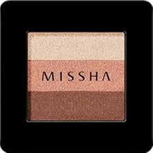 Brf Store Acanticaret Mıssha Yumuşak Dokulu, Dökülme Yapmayan 3 Renkli Göz Farı Triple Shadow (No.14 Dewy Apri