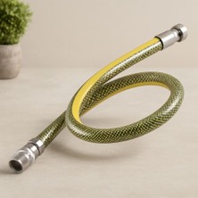 Royaleks 100 cm Çelik Örgülü Flex Doğalgaz Hortumu