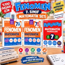 📚 Fenomen 7. Sınıf Matematik 7A + 7b Soru Bankası ve Matematik Fasikülleri Seti