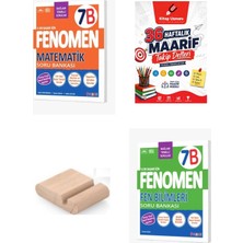 Fenomen Yayıncılık 7.sınıf 7b Fen Bilgisi Matematik Soru Bankası 2027 Maarif Model+Telefon Tutucu+Maarif Defteri
