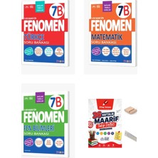 Fenomen Yayıncılık 7.sınıf 7b Matematik Fen Türkçe Soru Bankası 2027 Maarif Model+Telefon Tutucu+Maarif Defteri