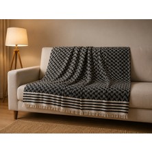Texivia Dokuma Koltuk Örtüsü 170X210 cm | %100 Pamuklu Natural Çekyat Örtüsü