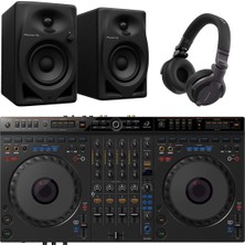 Alphatheta Grv6 Dj Controller - DM-40D Referans Monitör Hoparlör - Hdj-Cue1 Dj Kulaklığı - Profesyonel Dj Seti
