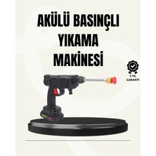 Marsilyan 48V Şarjlı Basınçlı Yıkama Makinesi Kablosuz Su Tabancası