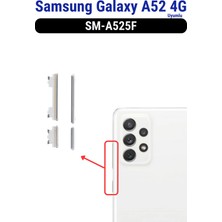 Fodos Samsung Galaxy A52 4g Açma Kapama ve Yan Ses Tuşu Plastik Düğme SM-A525F Uyumlu