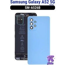 Fodos Samsung Galaxy A52 5g Arka Kapak Pil Batarya Kapağı Kamera Lensli SM-A526B Uyumlu