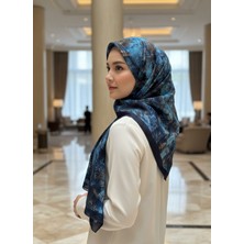 Cappio Craft Müslüm, Floral Çiçek Desenli Bürümcük Şal – Zarif, Kaymaz, Terletmez ve Rahat Kullanım 75 x 200 cm