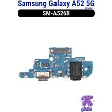 Fodos Samsung Galaxy A52 5g Şarj Bordu Soketi Alt Bord SM-A526B Uyumlu