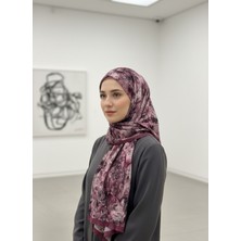 Cappio Craft Müslüm, Floral Çiçek Desenli Bürümcük Şal – Zarif, Kaymaz, Terletmez ve Rahat Kullanım 75 x 200 cm