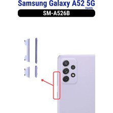 Fodos Samsung Galaxy A52 5g Açma Kapama ve Yan Ses Tuşu Plastik Düğme SM-A526B Uyumlu