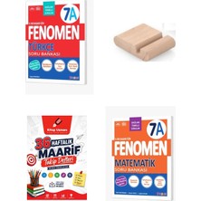 Fenomen Yayıncılık 7.sınıf 7A Türkçe Matematik Soru Bankası 2027 Maarif Model+Telefon Tutucu+Maarif Defteri