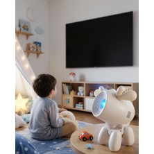 Azrlya Geyik Tasarımlı Akıllı Projeksiyon Cihazı 4K Wifi Bluetooth Destekli