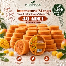 Dermolive Internatural Mango Süngerli Bitkisel Sabun 40'lı Paket (40 x 120 G)