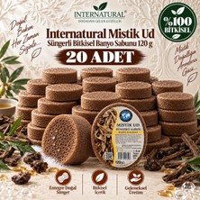 Dermolive Internatural Mistik Ud Süngerli Bitkisel Banyo Sabunu 20'li Paket (20 x 120 G)