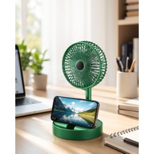 Azrlya Taşınabilir Şarjlı Mini Fan – Katlanabilir Gövde, 3 Hız Kademesi
