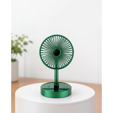Azrlya Katlanabilir Mini Fan – 3 Kademeli Soğutma, Şarjlı
