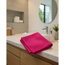 Azrlya Mikrofiber Temizlik Bezi 40X40 cm Pembe Iz Bırakmayan Çok Amaçlı Temizlik Bezi