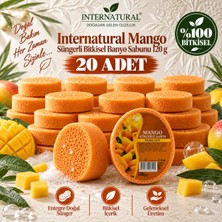 Dermolive Internatural Mango Süngerli Bitkisel Sabun 20'li Paket (20 x 120 G)