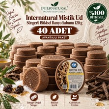 Dermolive Internatural Mistik Ud Süngerli Bitkisel Banyo Sabunu 40'lı Paket (40 x 120 G)
