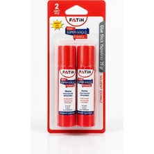 Fatih Glue Stick 20 gr x 2 Adet Süper Güçlü Formül Stick Yapıştırıcı