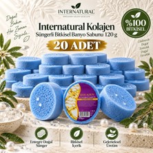 Dermolive Internatural Kolajen Süngerli Bitkisel Banyo Sabunu 20'li Paket (20 x 120 G)