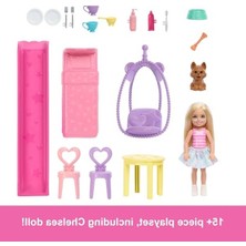 Esranın Dünyası 13 Aksesuar Içeren Barbie Chelsea Bebek Evi, Genişletilebilir Tasarım