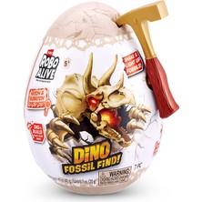 Robo Alive Mini Dino Sürpriz |ışıklı Dinozor Fosil Kazı Seti