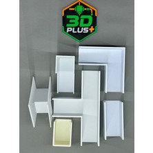 3D Plus 16 x 16 Kablo Kanalı Birleştirme Aparatları ( 60 Adet )