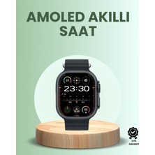 Marsilyan Ultra Akıllı Saat Amoled Display 15 Gün Dayanıklı Batarya